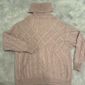 Oversized Zara Cable Knit Sweater